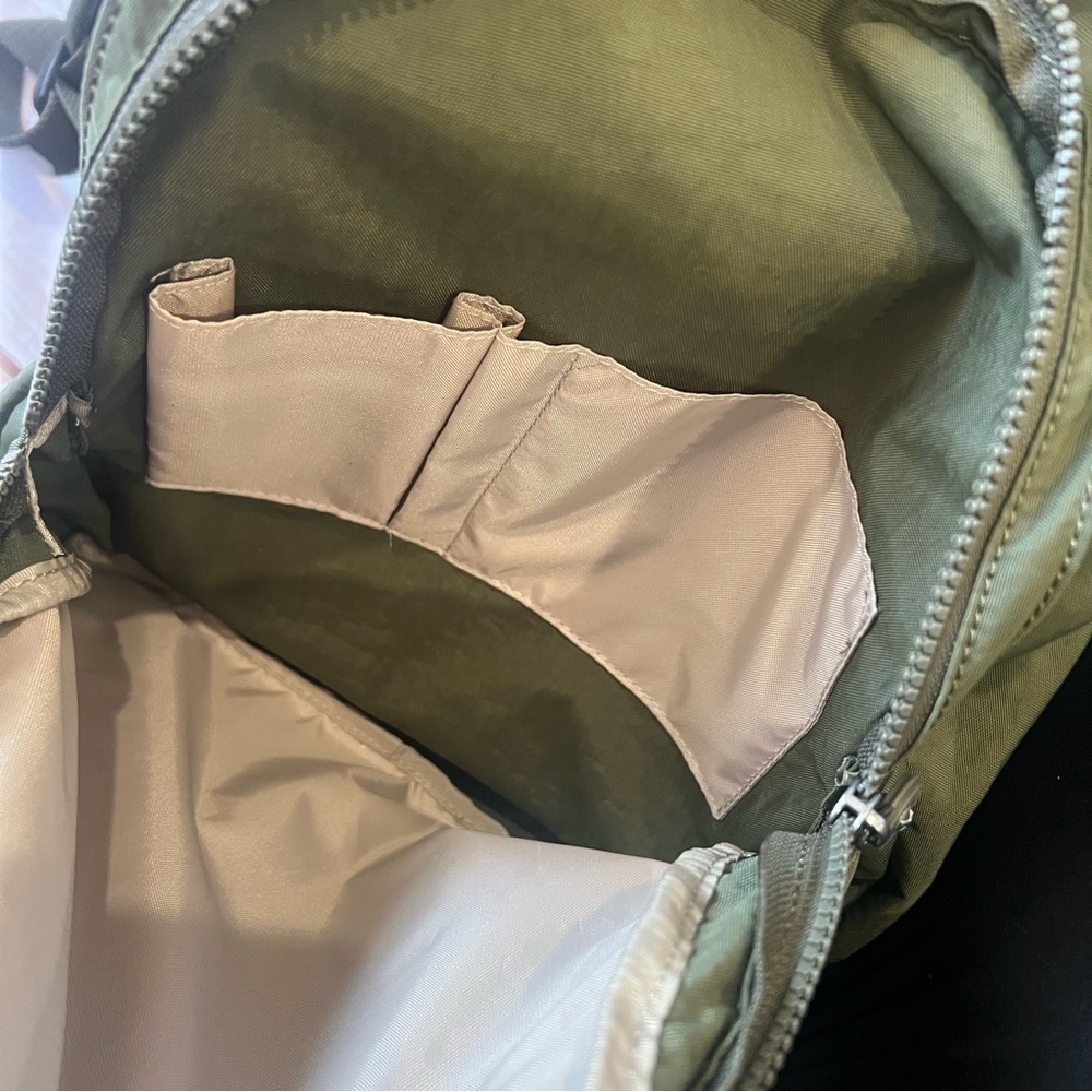 Kipling Green Backpack laptop bag - Picture 7 of 9